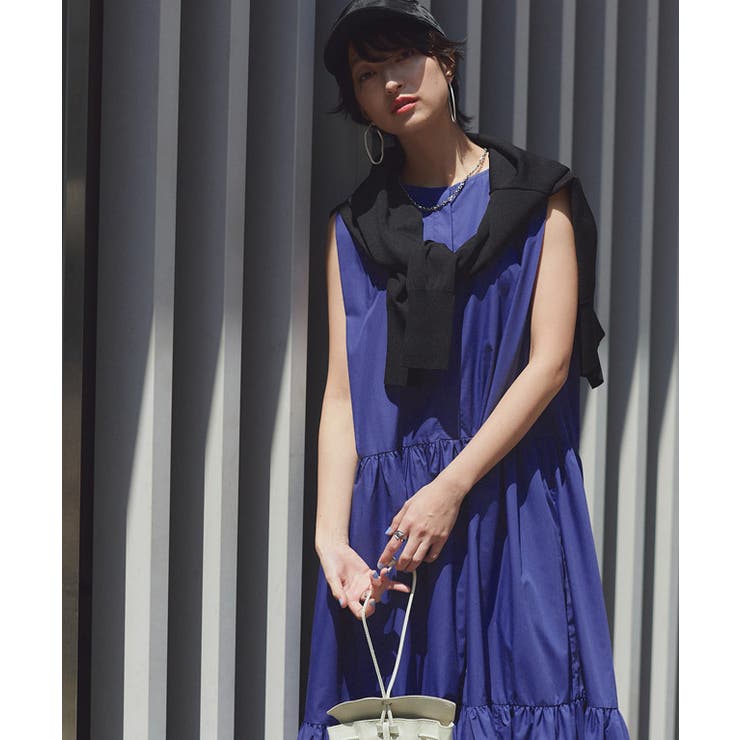 タックスリーブティアードワンピース ワンピース ノースリーブ | Pierrot | 詳細画像24 