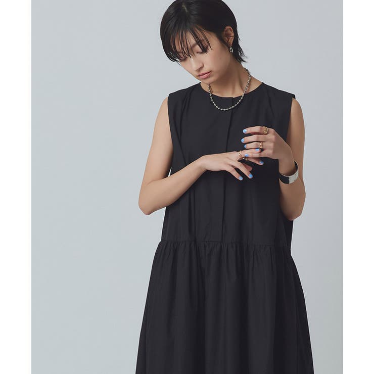 タックスリーブティアードワンピース ワンピース ノースリーブ | Pierrot | 詳細画像27 