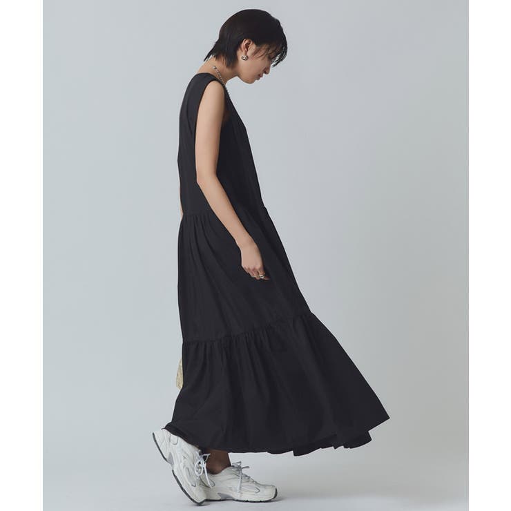 タックスリーブティアードワンピース ワンピース ノースリーブ | Pierrot | 詳細画像28 