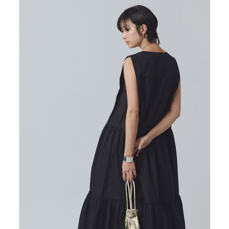 タックスリーブティアードワンピース ワンピース ノースリーブ | Pierrot | 詳細画像29 