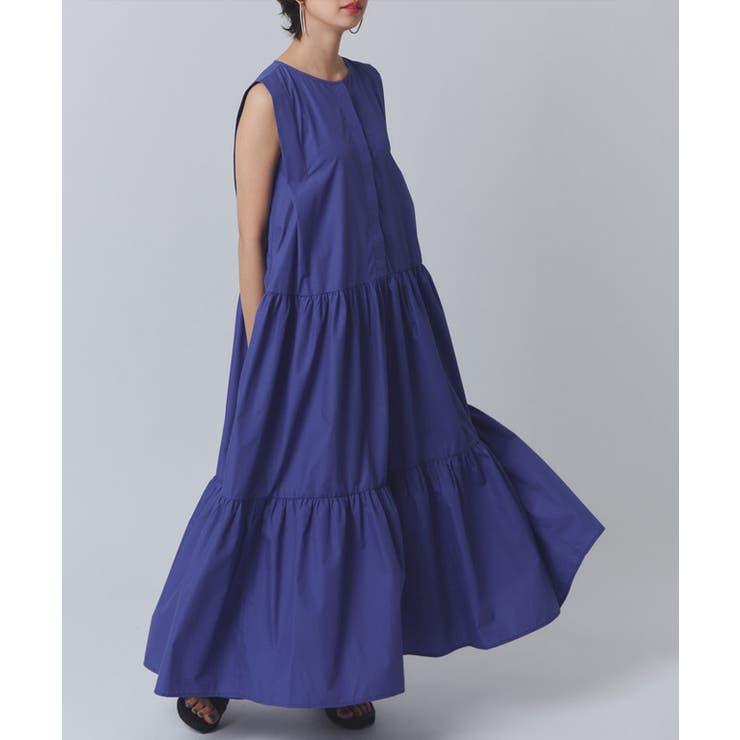 タックスリーブティアードワンピース ワンピース ノースリーブ | Pierrot | 詳細画像18 