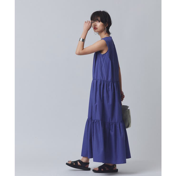 タックスリーブティアードワンピース ワンピース ノースリーブ | Pierrot | 詳細画像20 