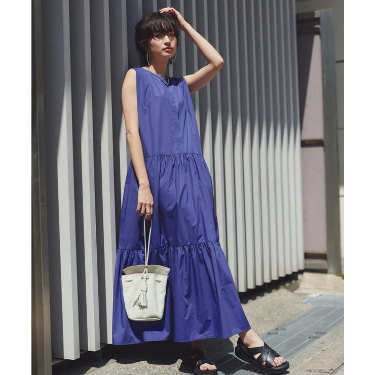 タックスリーブティアードワンピース ワンピース ノースリーブ | Pierrot | 詳細画像22 