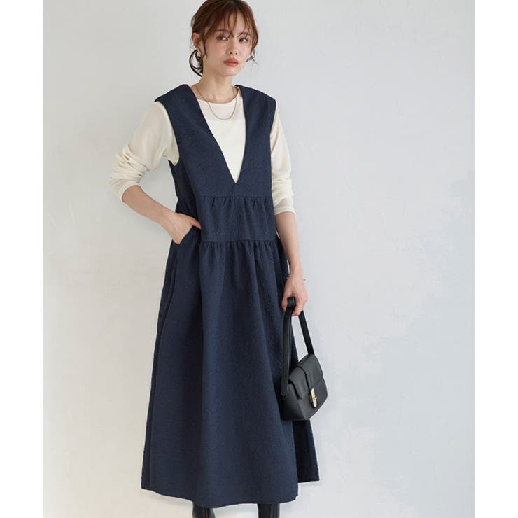 ふくれジャカードティアードジャンパースカート ジャンパースカート | Pierrot | 詳細画像27 