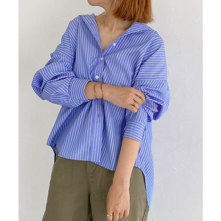 [RASW]2レングスオーバーシャツ シャツ オーバーサイズ | Pierrot | 詳細画像32 