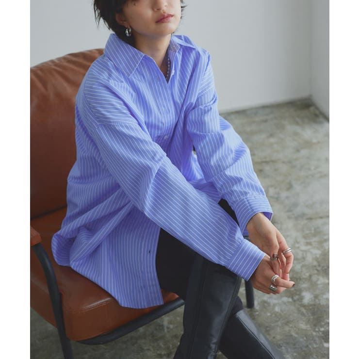 [RASW]2レングスオーバーシャツ シャツ オーバーサイズ | Pierrot | 詳細画像22 