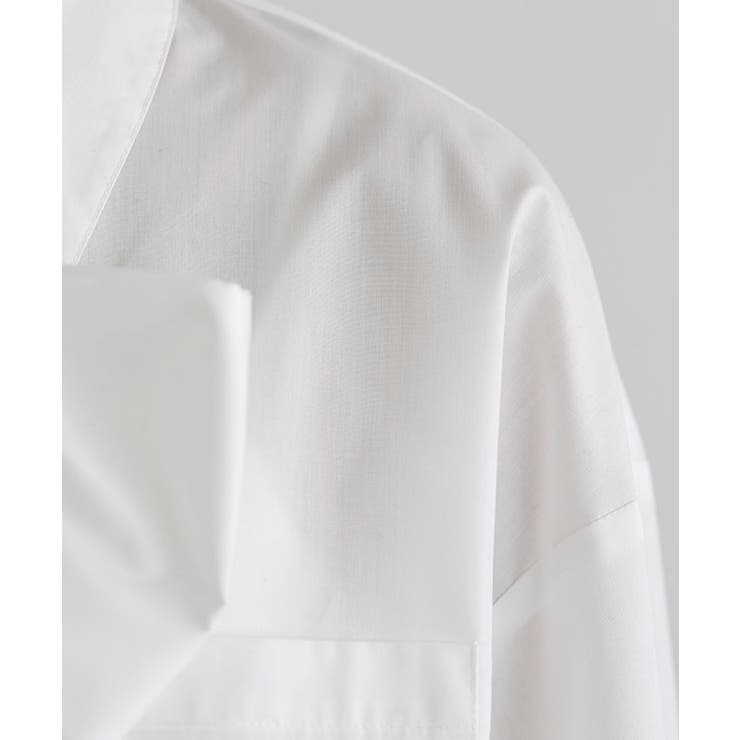 [ECLAM] ロングカフスボウタイシャツ シャツ | Pierrot | 詳細画像7 