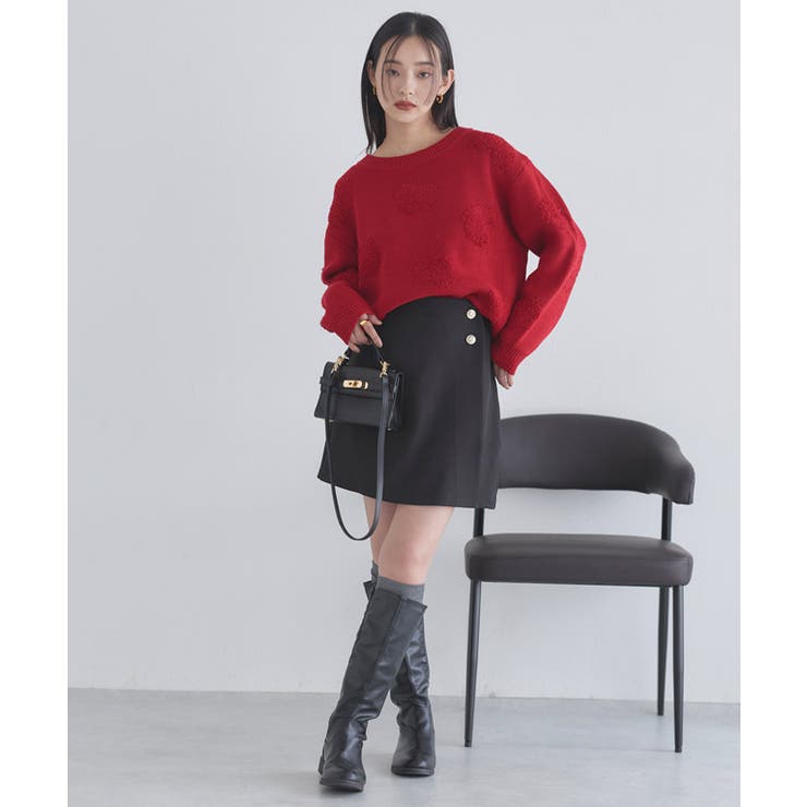 ゴールドボタンラップスコート スコート ゴールドボタン | Pierrot | 詳細画像13 