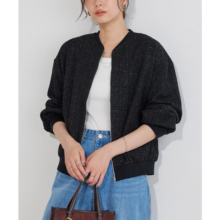 ツイードブルゾン ブルゾン ツイード | Pierrot | 詳細画像24 