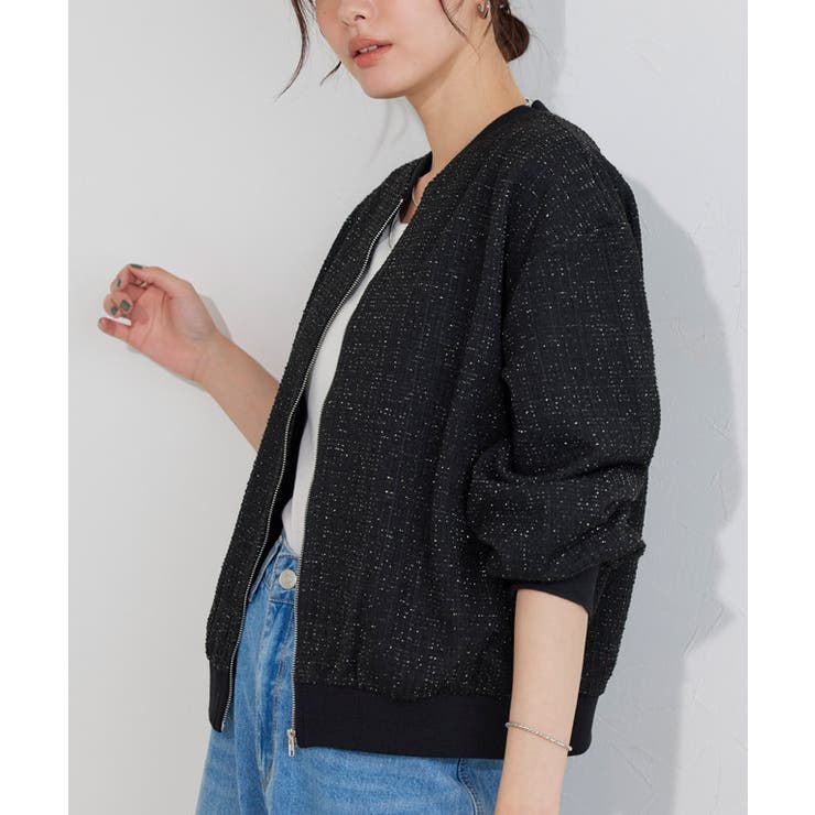 ツイードブルゾン ブルゾン ツイード | Pierrot | 詳細画像25 