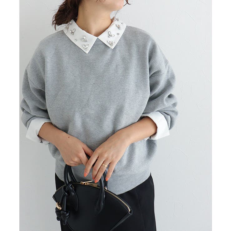 ビジュー襟ボリュームスリーブブラウス ブラウス ビジュー | Pierrot | 詳細画像24 