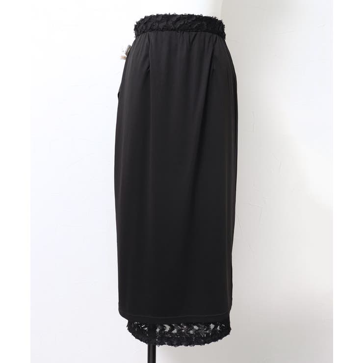 フラワージャカードＩラインスカート スカート Iライン | Pierrot | 詳細画像9 