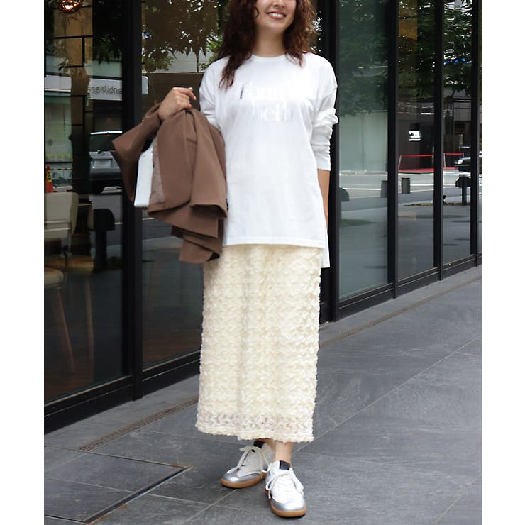 フラワージャカードＩラインスカート スカート Iライン | Pierrot | 詳細画像23 