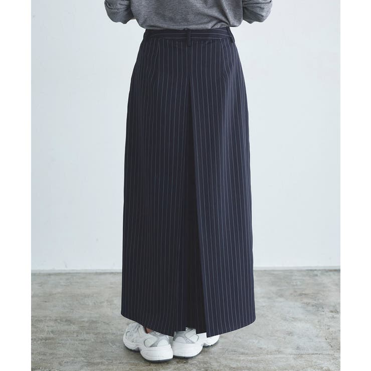 [RASW]バックインバーテッドプリーツスカート