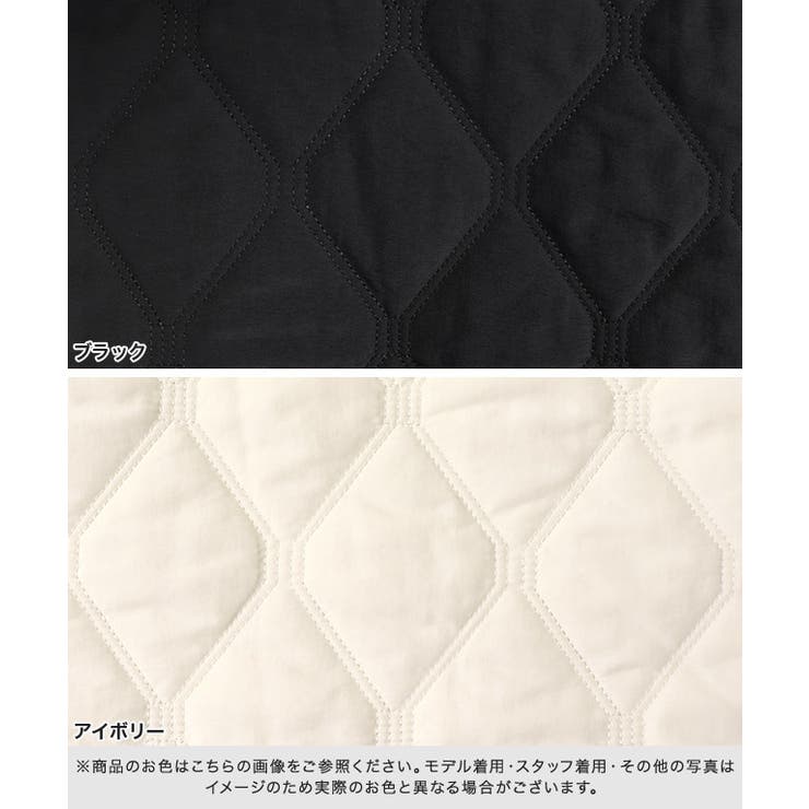 デザインキルトドロストコート キルティング ドロスト | Pierrot | 詳細画像16 