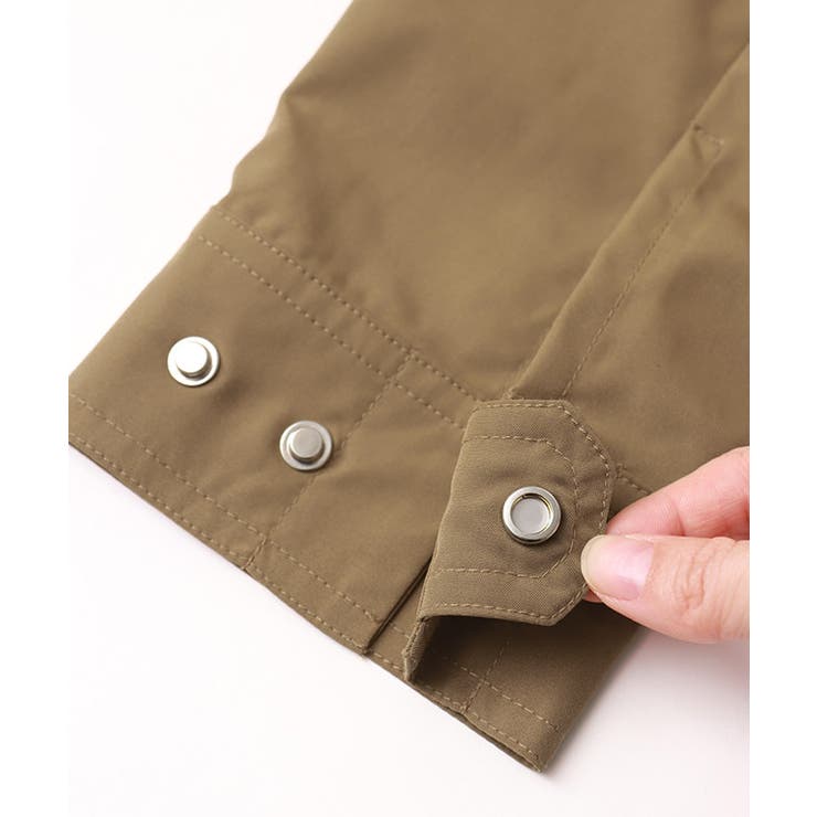 [RASW]スタンドカラーロングライトコート ロングコート ウエスト | Pierrot | 詳細画像13 