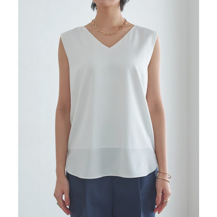 [RASW]2wayサテンタンクトップ 光沢 滑らか | Pierrot | 詳細画像7 