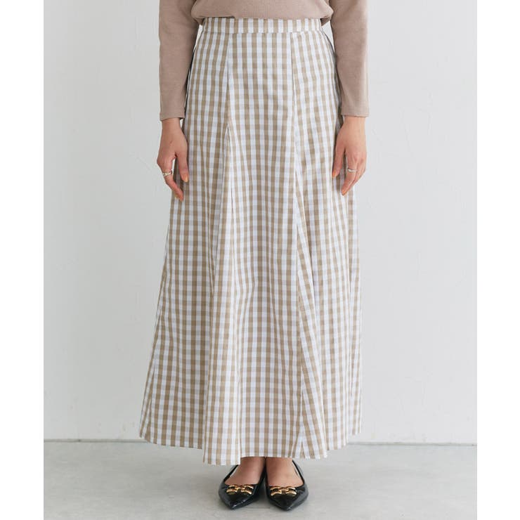 チェックフレアスカート クラシカル ギンガム | Pierrot | 詳細画像6 