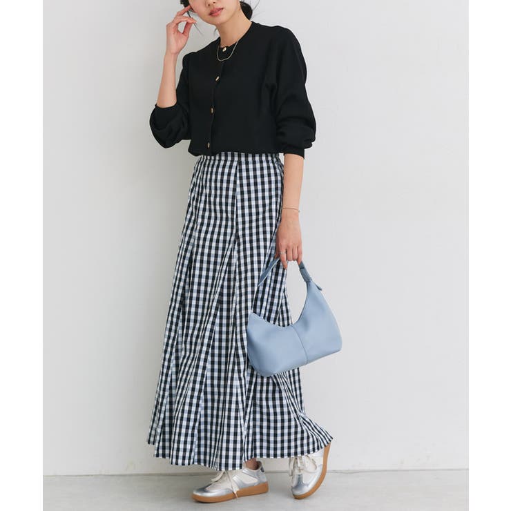 チェックフレアスカート クラシカル ギンガム | Pierrot | 詳細画像18 