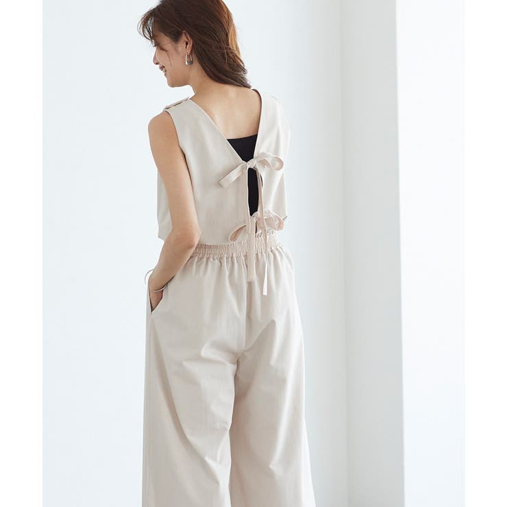 極美品✨pelleq ペレック ノースリーブ オールインワン ブラウン Dark Angel ベアオールインワン きれいめ レディース ベアトップ