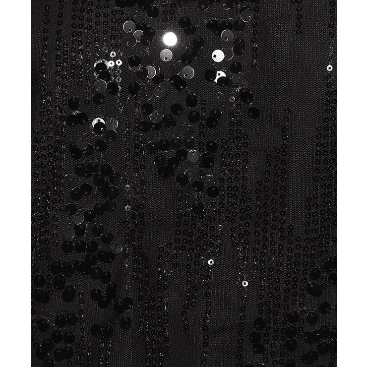 [ECLAM] スパンコールクロップドブラウス ブラウス | Pierrot | 詳細画像8 