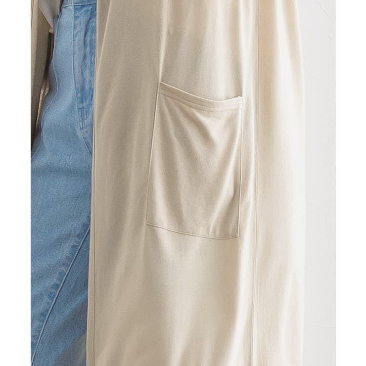 UVカット機能ロングトッパーカーデ カーディガン カーデ UVカット | Pierrot | 詳細画像5 