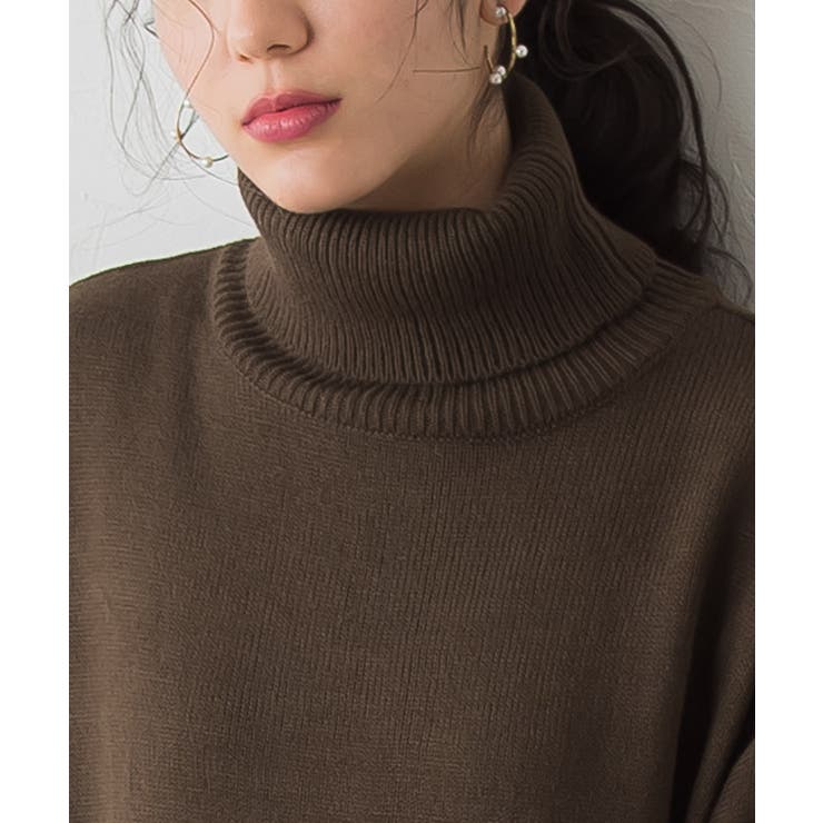 ネックが選べるサイドスリットニットワンピース ワンピース ニットワンピ ニット | Pierrot | 詳細画像5 