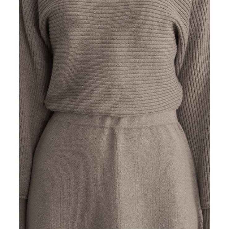 ドルマンニットフレアワンピース ワンピース フレア | Pierrot | 詳細画像7