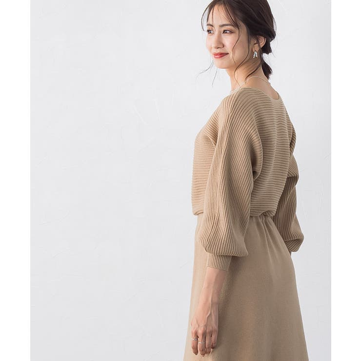 ドルマンニットフレアワンピース ワンピース フレア | Pierrot | 詳細画像18