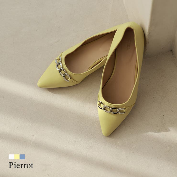 チェーンビット付きフラットシューズ シューズ フラット | Pierrot | 詳細画像1 