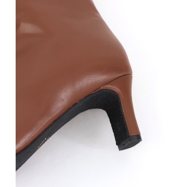 ジップレススクエアトゥロングブーツ ブーツ ロングブーツ | Pierrot | 詳細画像10 