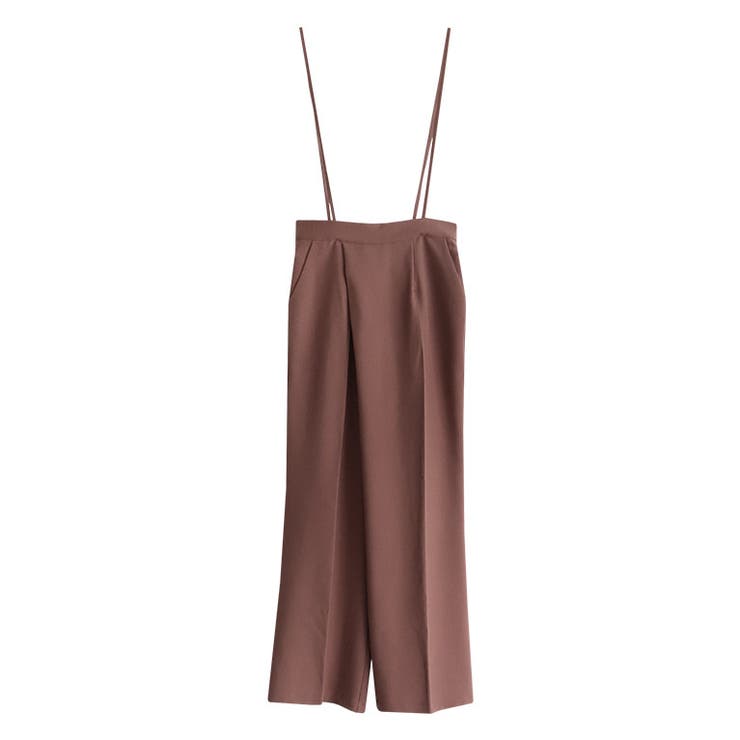 テラコッタ | ショルダー付きラップパンツ ラップパンツ ショルダー付き ロング | Pierrot