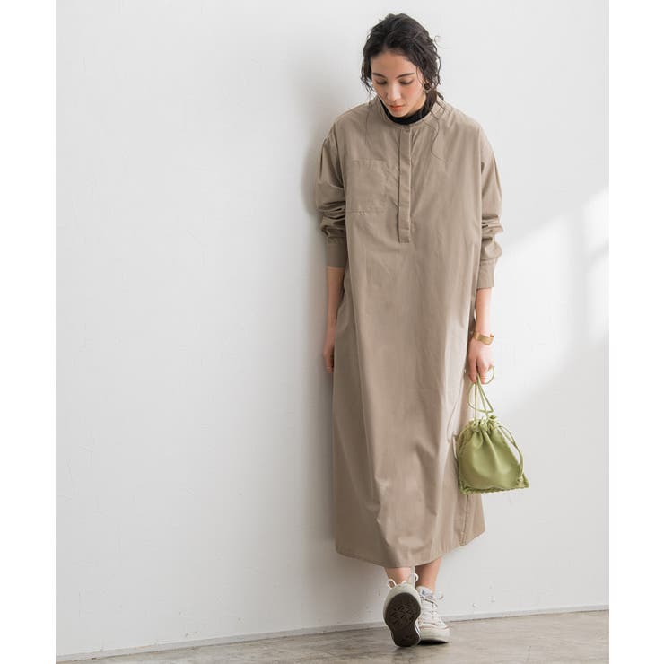col pierrot コルピエロ　ロング　シャツワンピース Col Pierrot/コルピエロ】SILK WASHABLE ワンピース（ワンピース