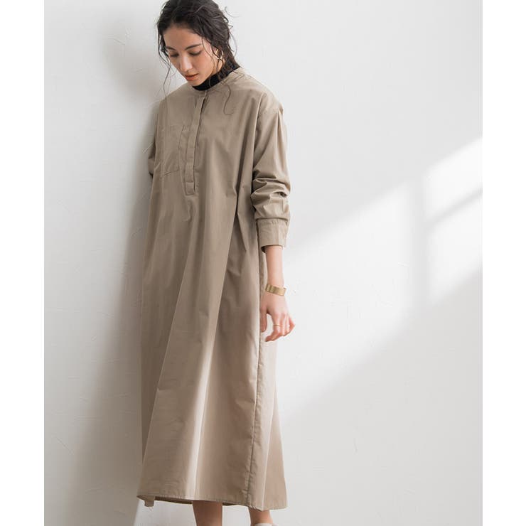 ロングシャツワンピース ワンピース シャツワンピース[品番