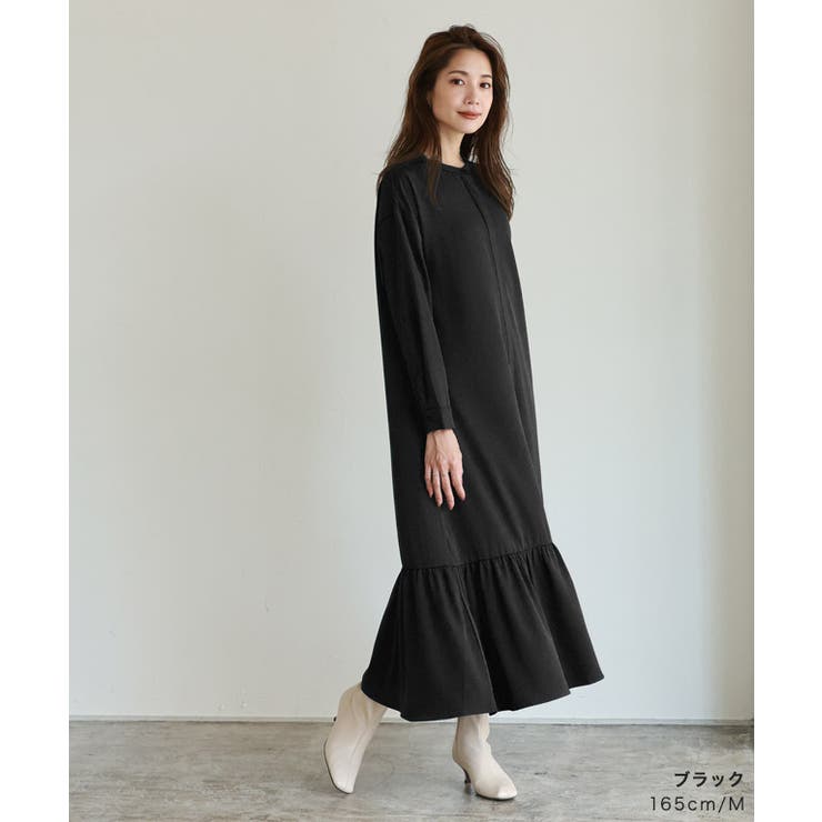 極美品✨m-mefu 芽風 変形ロングワンピース センソユニコ アシメ