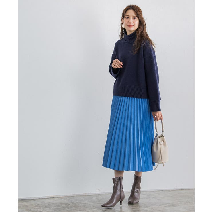 選べる2ネッククロップド丈ニット ニット セーター | Pierrot | 詳細画像23 