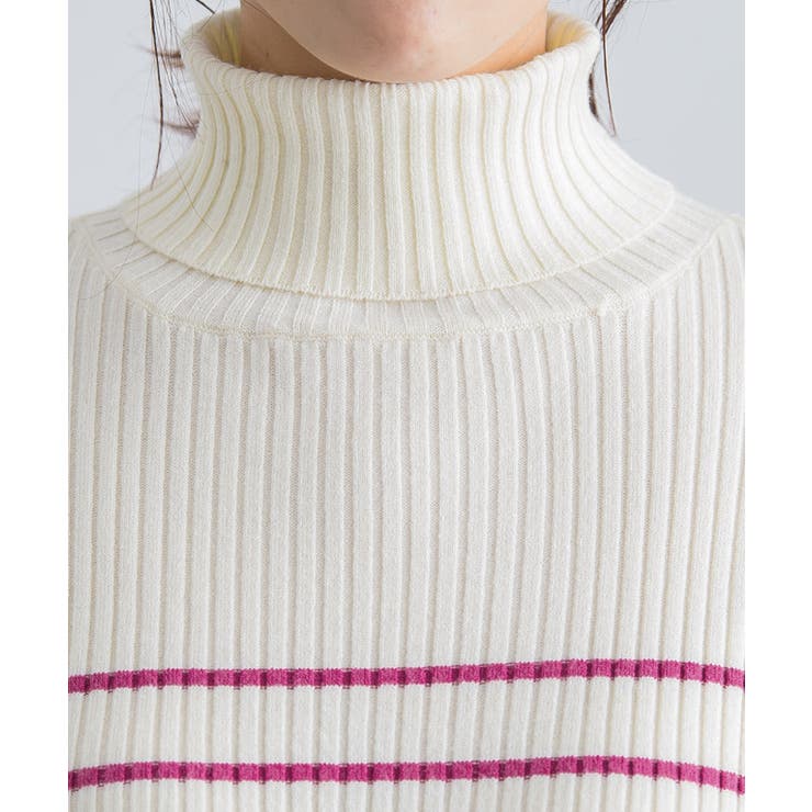 選べるタートルネックリブニット リブニット タートルネック | Pierrot | 詳細画像6 