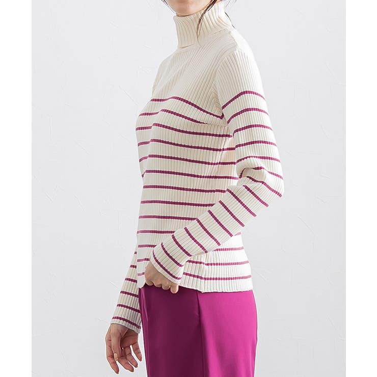 選べるタートルネックリブニット リブニット タートルネック | Pierrot | 詳細画像8 