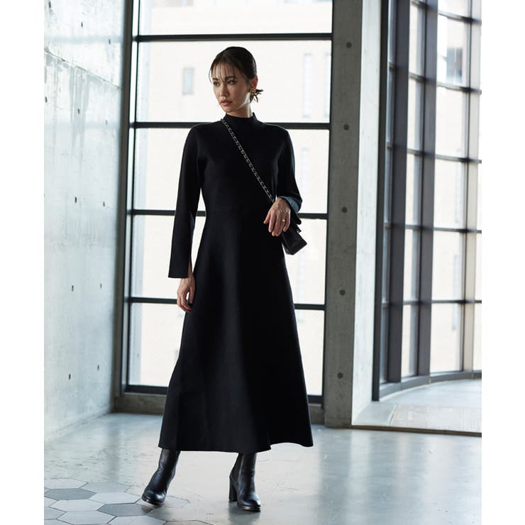 【RASW】総針ニットフレアワンピース ワンピース ワンピ 総針編み ニット | Pierrot | 詳細画像24 