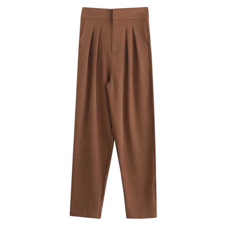キャメル | タックテーパードパンツ パンツ タック テーパード テーパードパンツ | Pierrot