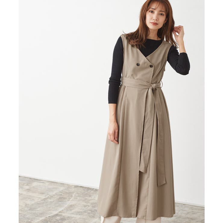 ノースリラップワンピース ワンピース フレアワンピース ラップデザイン ノース 品番 Prtw Pierrot ピエロ のレディースファッション通販 Shoplist ショップリスト