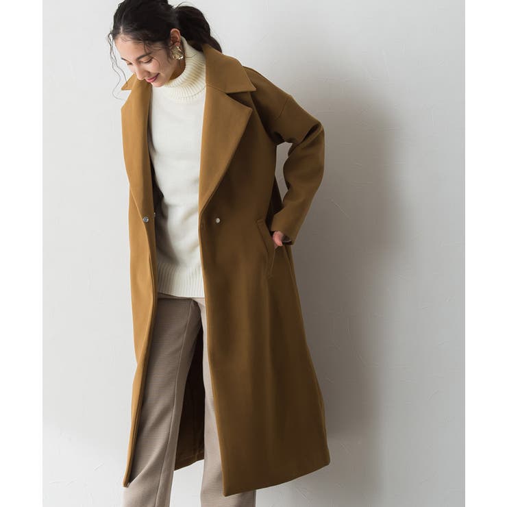未使用 PINORE エクセーヌ 人工皮革 チュニック オーバーサイズ