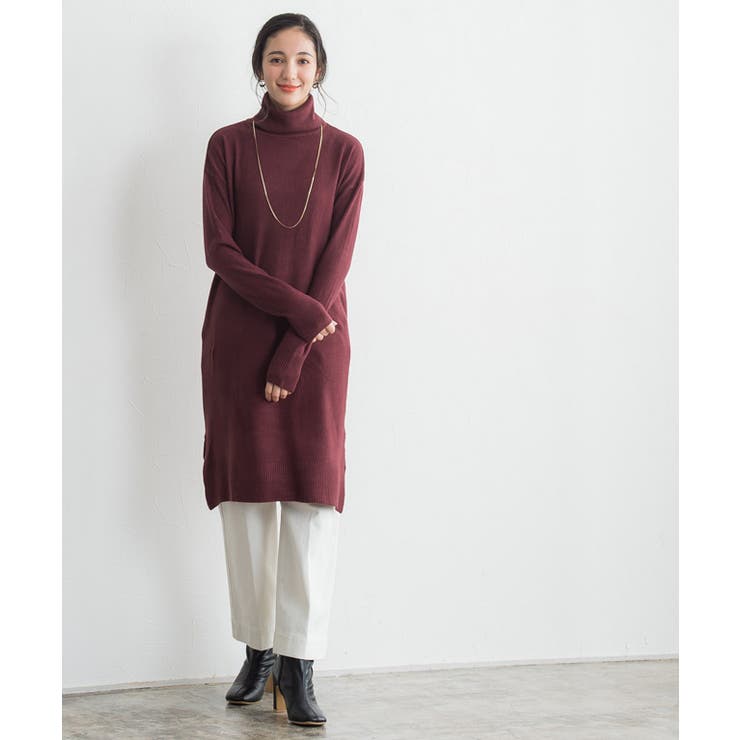 選べるカシミヤタッチニットワンピース カシミア カシミヤ ワンピース 品番 Prtw Pierrot ピエロ のレディースファッション通販 Shoplist ショップリスト
