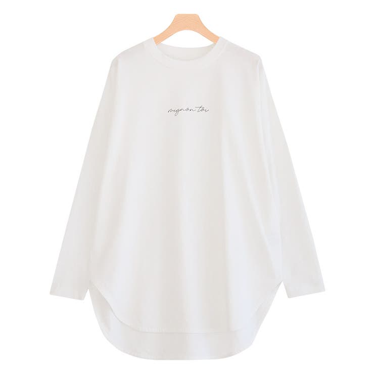 【オフホワイト】OFF-White ロングスリーブロゴTEEシャツ