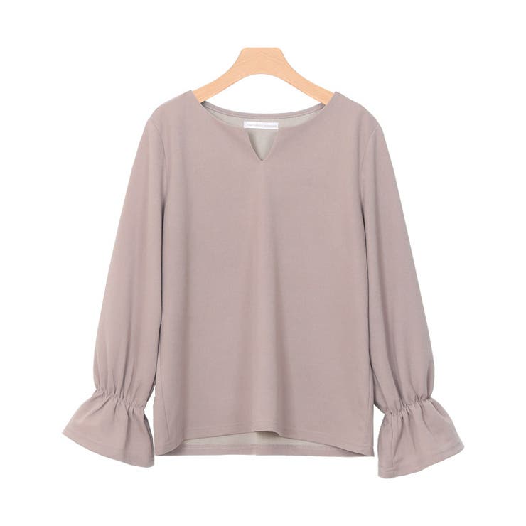 ピンク | キーネックTブラウス ブラウス シャツ | Pierrot