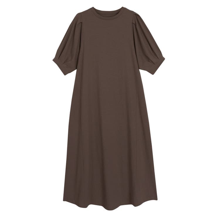 ブラウン | パフスリーブワンピース ワンピース ワンピ | Pierrot