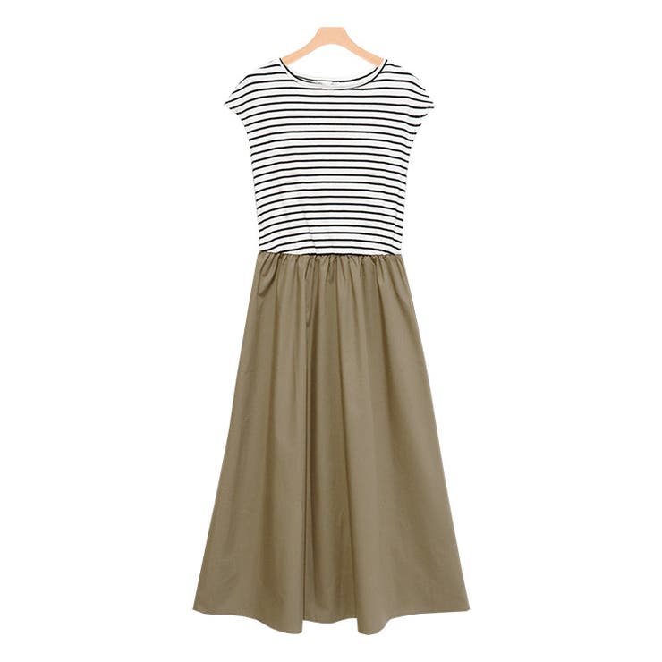 ドッキングワンピース ワンピース ワンピ フレアワンピース ドッキングワンピ 品番 Prtw Pierrot ピエロ のレディースファッション通販 Shoplist ショップリスト