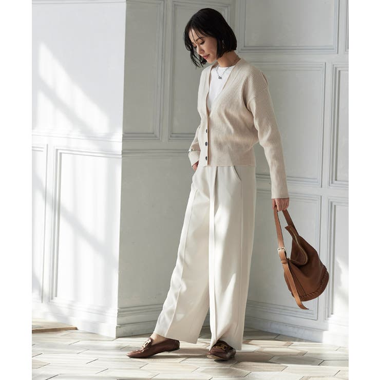 【RASW】クロップド丈リブニットカーディガン カーディガン | Pierrot | 詳細画像24 