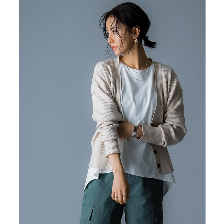 【RASW】クロップド丈リブニットカーディガン カーディガン | Pierrot | 詳細画像26 