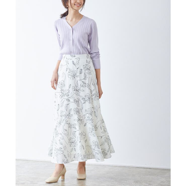 選べる花柄マーメイドスカート スカート 花柄 品番 Prtw Pierrot ピエロ の レディースファッション通販 Shoplist ショップリスト